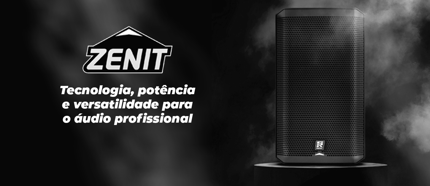 Linha ZENIT da STANER: tecnologia, potência e versatilidade para o áudio profissional